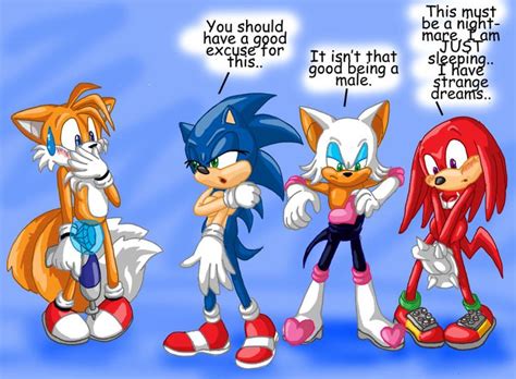 <b>Sonic</b> then began to slowly lick down his member making the fox produce more muffled screams, as they escape his mouth. . Sonic x tails porn